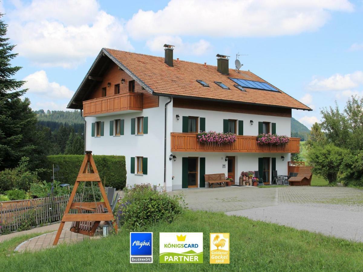 Ferienhof Hefele Apartment ฮ็อปเฟอเรา ภายนอก รูปภาพ